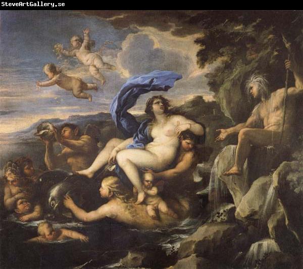 Luca Giordano he Triumph of Galatea,with Acis Transformed into a Spring